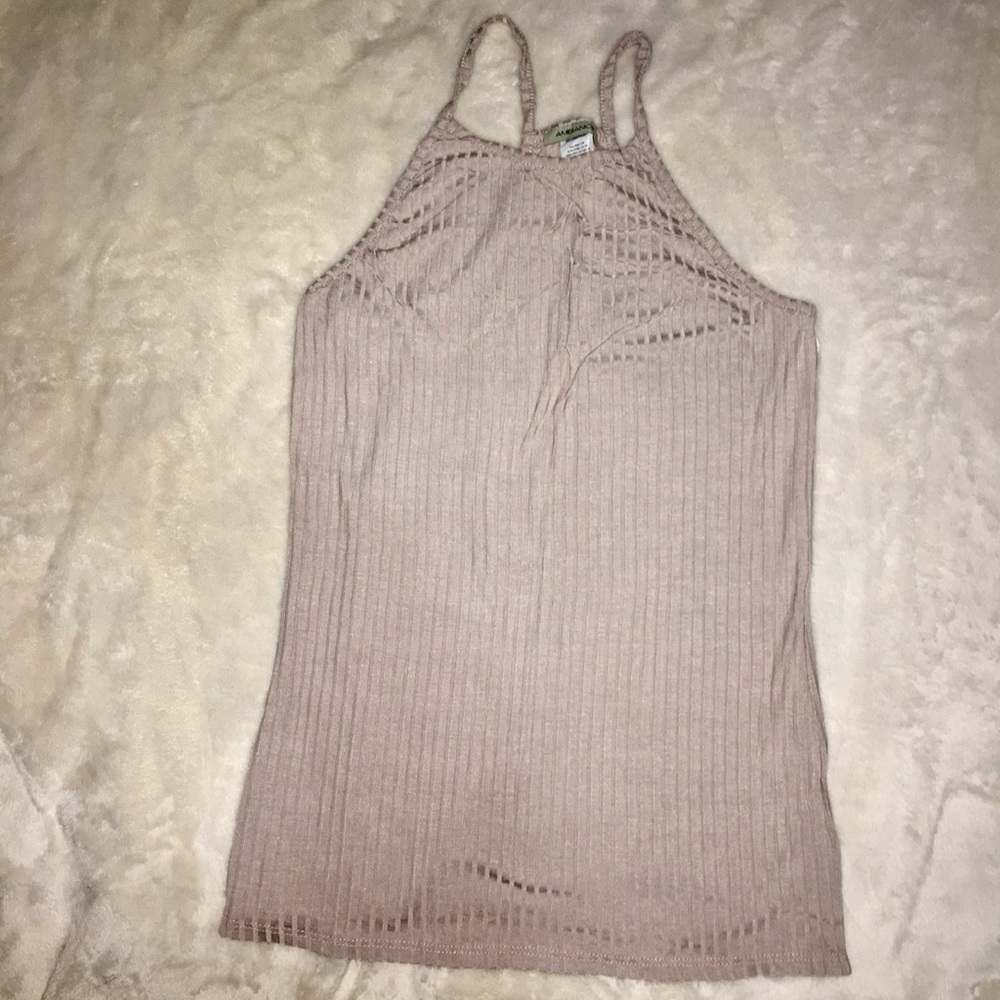 Nude simple Tank top